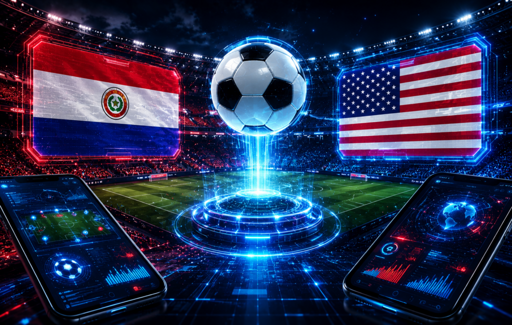 Watch USA vs Paraguay World Cup 2026 App


